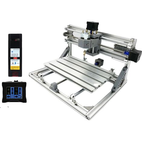 CNC-Fräse, Kompaktes Design, Vielseitige Materialkompatibilität, FÜGE touch+20w Laser hinzu (1/2)