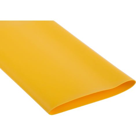 Gaine thermorétractable RS PRO, Dia. 38.1mm Jaune rétreint 2:1, 1.2m ( Prix pour Paquet de 5 )