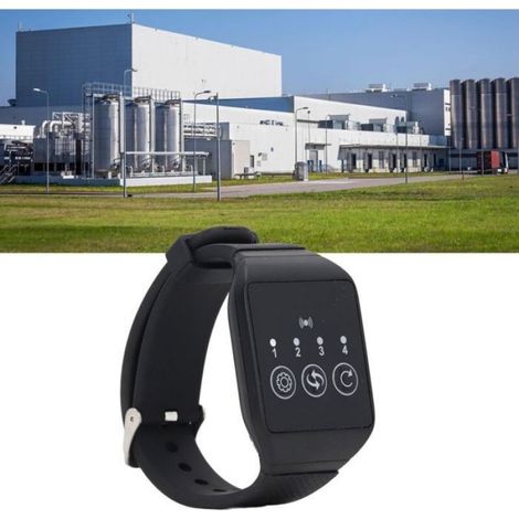 Système D'appel Sans Fil - Montre Et Cloche IPX7 - Pour Restaurants Hôpitaux Maisons - 4 Canaux Jusqu'à 5 Boutons - 1 Pièce (1/5)