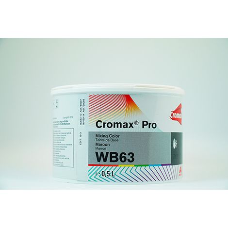 CROMAX PRO WB63 BASE OPACA MAROON LITRI 0,5