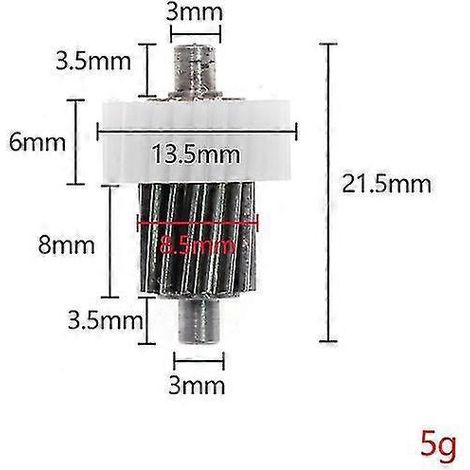 Engrenages métalliques 30 dents pour rétroviseurs rabattables latéraux, moteur de rétroviseur pour Hyundai Sonata, Tucson, Santa Fe, Azera, Kia New Carens, K3, K5, Opirus et Villa - Outils de diagnost (1/5)