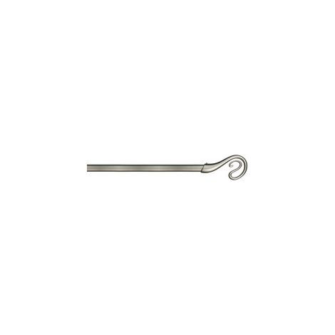 BASTONE METALLO D 20/19 120/210CM NAIROBI NICHEL Q.TA 6