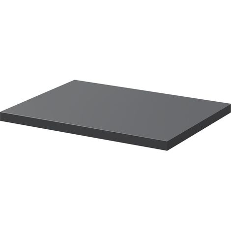 Napoli 390 Gloss Grey 500mm Worktop - 500mm -