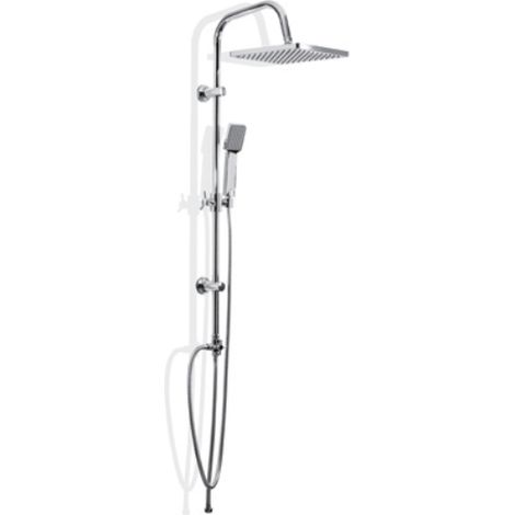 SALISCENDI ACCIAIO CROMO MIX SQUARE 1 GETTO Cromo METAF