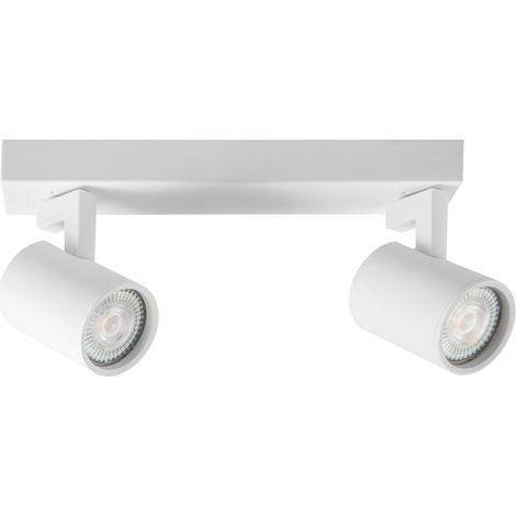 Plafoniera doppio spot 2xGU10 10W bianca Polux LYNX (1/4)