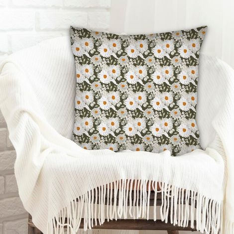 Housses de coussin en polyester résistante cachée zippée pour cadeau de la saint-valentin (1/5)