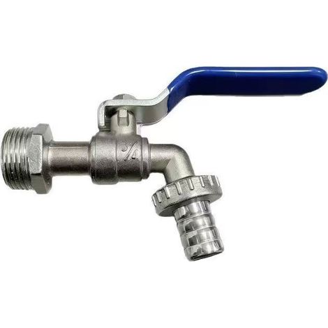 Robinet en alliage de zinc 3/43/4, bec d'eau pratique pour jardin et arrosage horticole-rouge