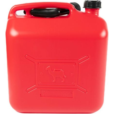 Tanica in plastica con bocchettone carburante 20L