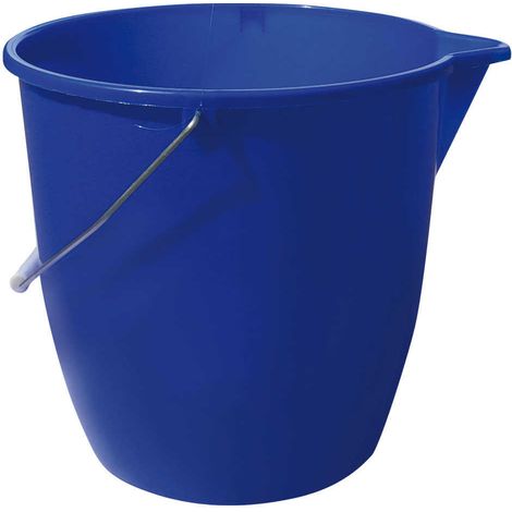 Seau plastique rond à bec 12 litres - TAMPEL - Les seaux