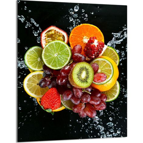 TAGLIERE IN VETRO 40x52 Frutta (1/5)