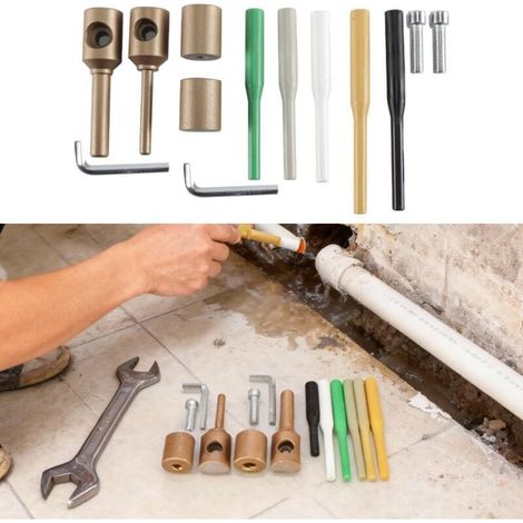 Ensemble D'outils De Réparation De Canalisations, Outils De Réparation Sanitaire 7/11 Mm, Têtes PPR En Plastique, Accessoires Pour Outils De Soudage (1/5)