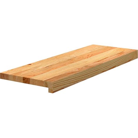 Vidaxl – Marches d'escalier en chêne massif 12 pcs marron clair 70x25x2 cm – Résistance aux insectes et champignons – Entretien facile (1/7)