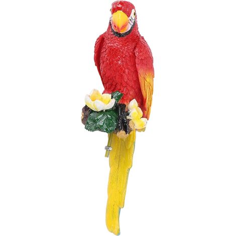 Statue de Perroquet Réaliste Statue écarlate Macaw Belle (1/5)