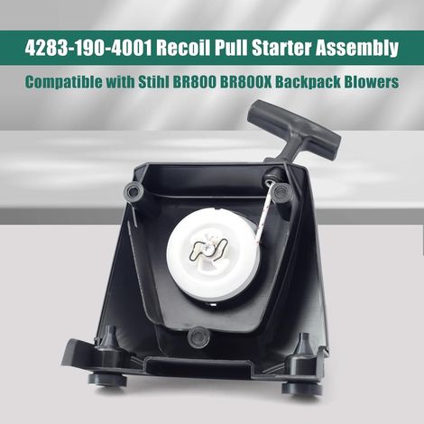 4283-190-4001 Recoil starter assembly for Stihl BR800 BR800X backpack blades (1/4)