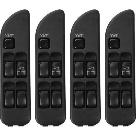 4X Fuente de alimentación Interruptor maestro de ventana Control de conducción a la derecha para lanzamiento