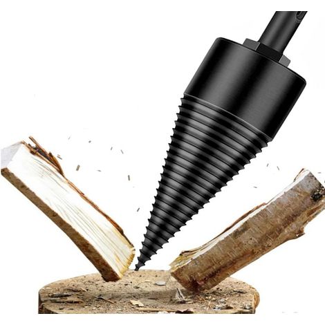 Punta Spaccalegna per Trapano 40mm Vite Conica Gradini 3 Manici Taglia Legno 365 (1/5)