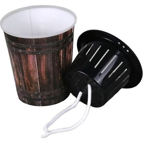 Lot de 5 pots de fleurs en résine (1/3)