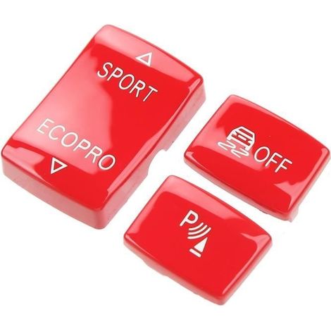 Interrupteur antidérapant ESP Kit de boutons de vitesse 6131 9252 912-1 ESP, interrupteur auto commutateur Rouge (1/4)