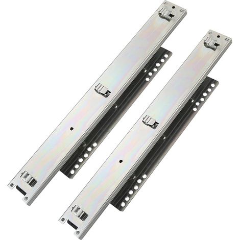paire de glissières latérales coulissantes pour paniers cuisine, à 3 (1/5)