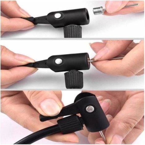 Aiguille de Pompe à Ballon - Haute Qualité - Acier Inoxydable - Portable - Universelle - Mixte (1/4)