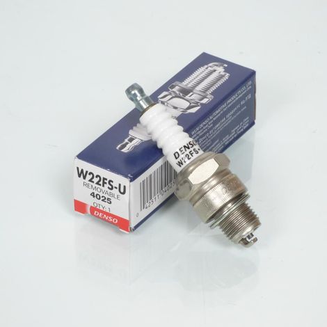 Bougie d'allumage Denso W22FS-U pour mobylette équivalent NGK