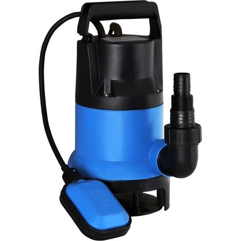 Pompe submersible 400W 6000 l/h pour eau sale, pompe vide-cave avec flotteur, faible aspiration, drainage de sous-sol et arrosage (1/5)