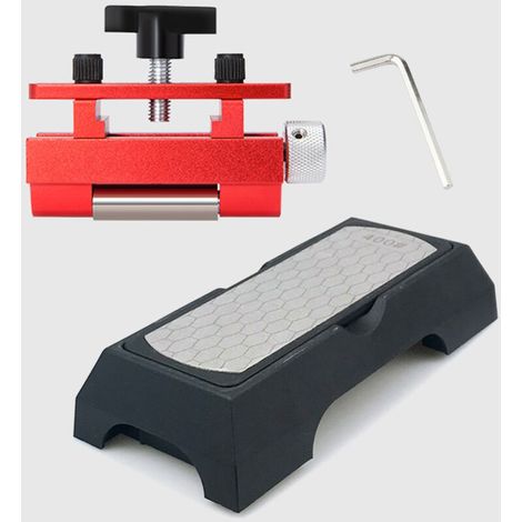 Herramienta de afilado para cinceles de madera, guía de afilado, soporte de afilado, herramienta de afilado para herramientas de carpintería, piedra de afilar (1/4)