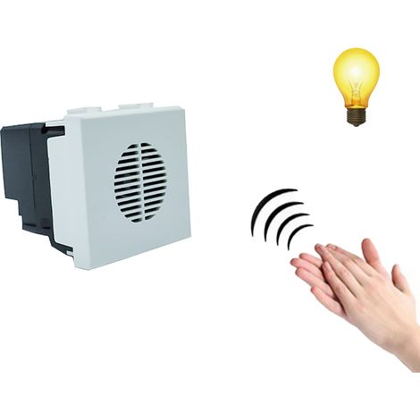 Interruttore acustico sensore sonoro applauso incasso luce lampada 220V C2220