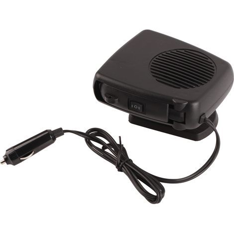 Carater 360 Degree Portable Car Heater with Rotating Base, 2-in-1 Cooling Fan for Black Cars, 12V (1/5)