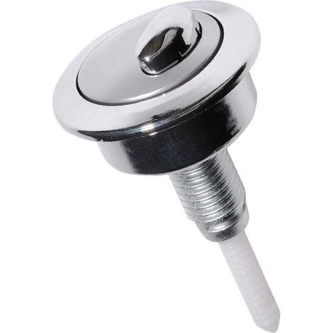 Dual flush toilet push button, dual flush toilet tank push button, chrome finish CF1003CP, compatible with Siamp Twyford Optima49 (1/4)