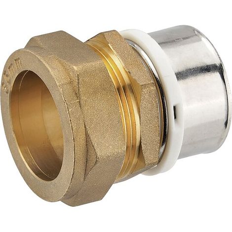 Pressfitting-Übergang 40 x 3,5 mm MV-Rohr auf Klemmverschraubung für 35 mm Kupferrohr