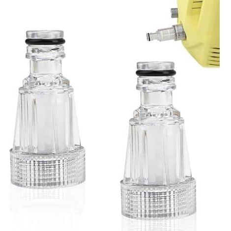 2-teiliger Wasserfilter für Hochdruckreiniger, schützt Ihre Pumpe und optimiert Ihre Reinigungsarbeit, Gartenarmaturen, Druck (2 Stück) - (1/5)