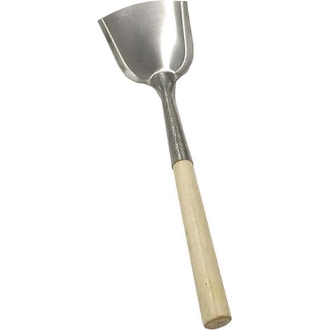 Filiyano-Pelle à cendres et charbon pour cheminée, manche en bois, ergonomique, en acier inoxydable résistant à la chaleur (1/4)