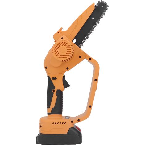 Mini tronçonneuse électrique portable sans fil rechargeable avec batterie pour jardin et verger, prise UE 100-240 V (1/5)