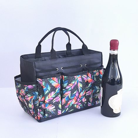 Borsa porta attrezzi da giardino - Borsa multiuso per attrezzi da giardino, borsa porta attrezzi da giardino impermeabile in tessuto Oxford (1/5)