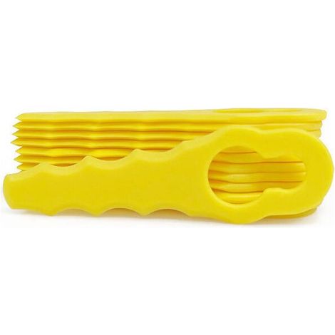 Pack de 50 lames de rechange compatibles avec les coupe-bordures Ryobi, têtes de lame à double dent RAC155, RAC157 et RAC158 (1/5)