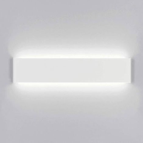 Applique Murale Intérieur LED 30cm 12W Décoratives LED Lampe de mur pour Chambre-Bureau-Porche-Passerelle-Bar, Blanc froid (1/4)