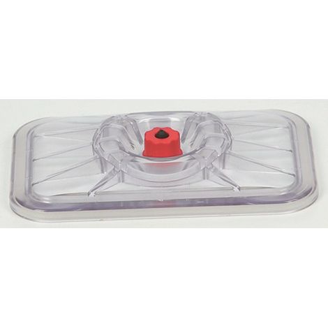 Couvercle de mise sous-vide pour plats rectangulaires de 20x25 cm