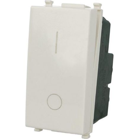 Interruttore 2P 16A Bipolare 0-1 Bianco Compatibile Vimar Plana SD70002