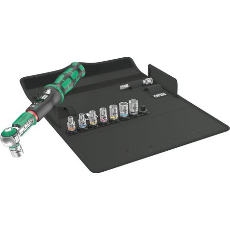 Wera Drehmomentschlüssel-Satz Safe-Torque A 1 Set 1, 1/4" Vierkant, 2-12 Nm, 10t
