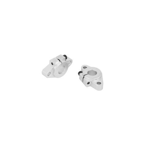 Support de guidage d'arbre de rail linéaire SHF12 2 pièces pour diverses installations mécaniques, table de positionnement rotative à axe XY (1/4)