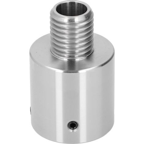 Wood Lathe Spindle Adapter Threaded Chuck Head Insert Adapter Steel Plate 1in-8TPI to 33mm - Secure Connection (1/5)