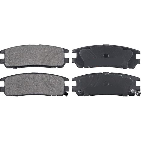 KIT PASTIGLIE FRENO POSTERIORI compatibile con ISUZU D-MAX I , D-MAX II (TFR,TFS) / PASTIGLIE FRENANTI AUTO OEM FDB1017 , / SOSTITUZIONE DIRETTA / BASSA POLVERE / SILENZIOSO