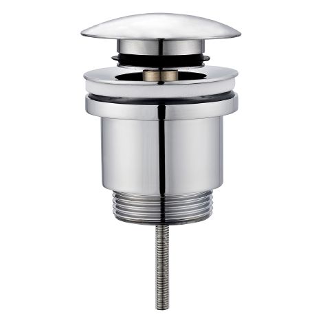 Piletta click-clack universale in ottone GIULY - Cromato Lucido (1/2)
