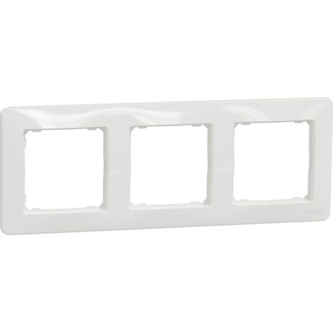 SCHNEIDER SDD311803, CADRE 3 ÉLÉMENTS SEDNA DESIGN BLANC (EAN 3606481482310) SCHNEIDER ELECTRIC
