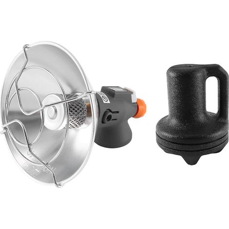 Réchaud de camping portable à propane pour la randonnée, le trekking et la pêche sur glace. (1/5)
