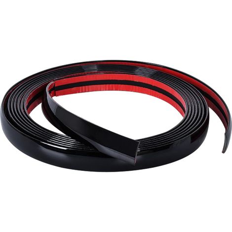 Bandes Décoratives pour Voiture: 5 m x 30 mm Bande Décorative Autocollante Noire Moulure Adhesive Flexible pour Meubles, Carrosserie, Fenêtres, Grilles (1/5)