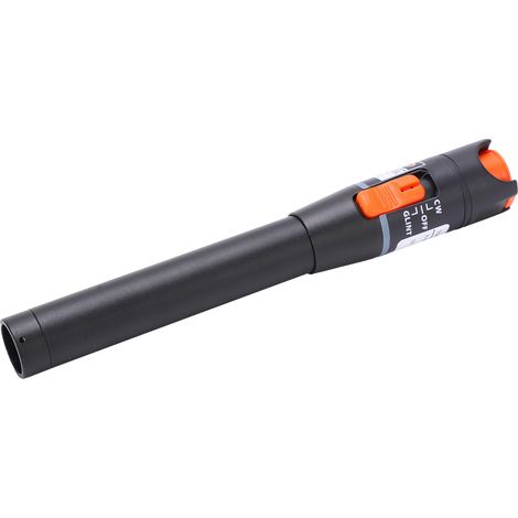 Stylo testeur de défauts pour fibre optique, laser rouge 10mW, compatible connecteurs FC/SC/ST, détection visuelle câbles