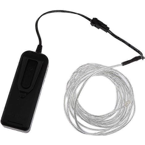 Guirlande lumineuse LED néon luminescente EL de 1 m, rouge-3 Meters-Ice Blue (1/5)