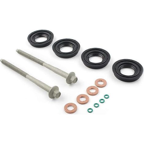 Kit de 12 rondelles d'étanchéité pour injecteurs Ford Transit MK7, Land Rover Defender et Peugeot Boxer - Jeu de joints toriques résistants (1/5)